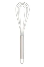 Mrs. Anderson’s Baking Flat Roux Whisk, Stainless Steel 10.75-Inch