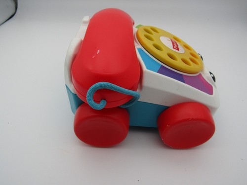 Fisher Price - Chatter Phone Rotary Telephone Pull Toy - Picture 6 of 8