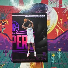 Kobe Brown Noir Rookie /25 🔥🔥🔥 RC Rookies Association Edition