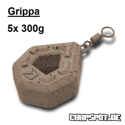 5x 300g Grippa Blei Grundblei Karpfenblei Gripper Angelblei Wurfblei