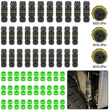 2Pin 3Pin Wire Connector Waterproof IP68 Electrical Junction Box  7-10mm  9-12mm