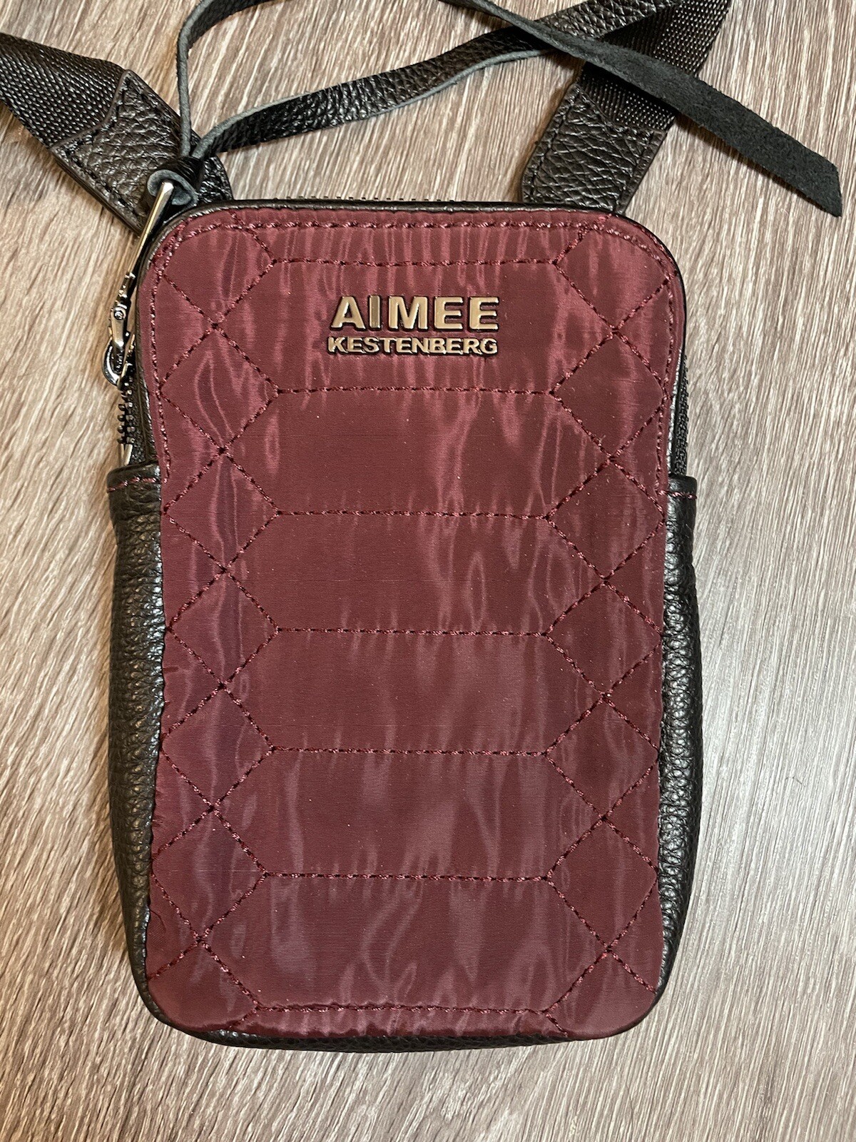 Aimee Kestenberg Nylon Crossbody Bag Just Saying Vino Gem