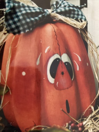 Vintage Halloween Tole Pattern Packet: Purdy Pumpkins by Renee Mullins - Picture 3 of 5