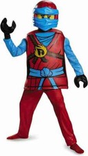 Ninjago Nya Deluxe-Child Costume Child Sizes New 