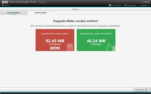 Nero DuplicateManager Photo - Duplikate finden, löschen | Bereinigt Bildarchiv - Bild 5 von 5