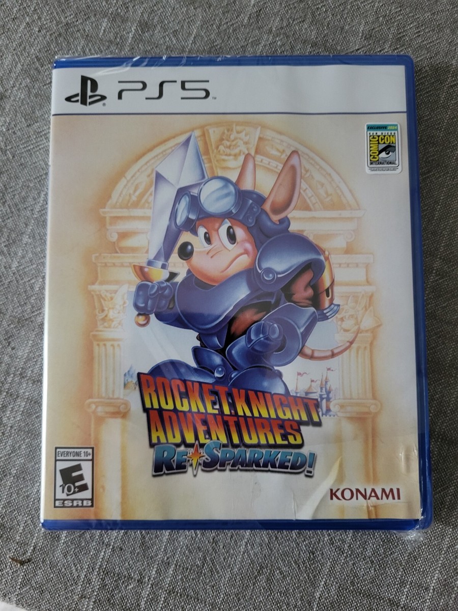 新品未開封ROCKET KNIGHT ADVENTURES Re-Sparked Amazon.com: Rocket Knight Adventures: Re-Sparked! SDCC