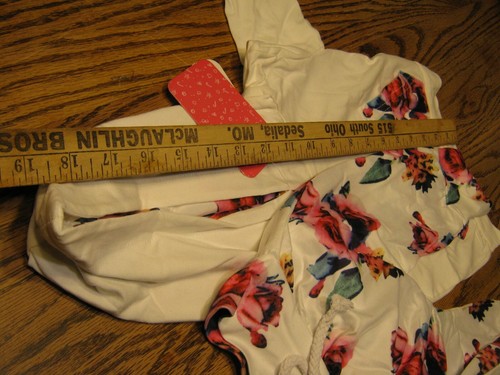 PATPAT Beautiful Floral Long Sleeve Hoodie Pants and Headband set ( 3-6 months ) - 第 11/12 張圖片