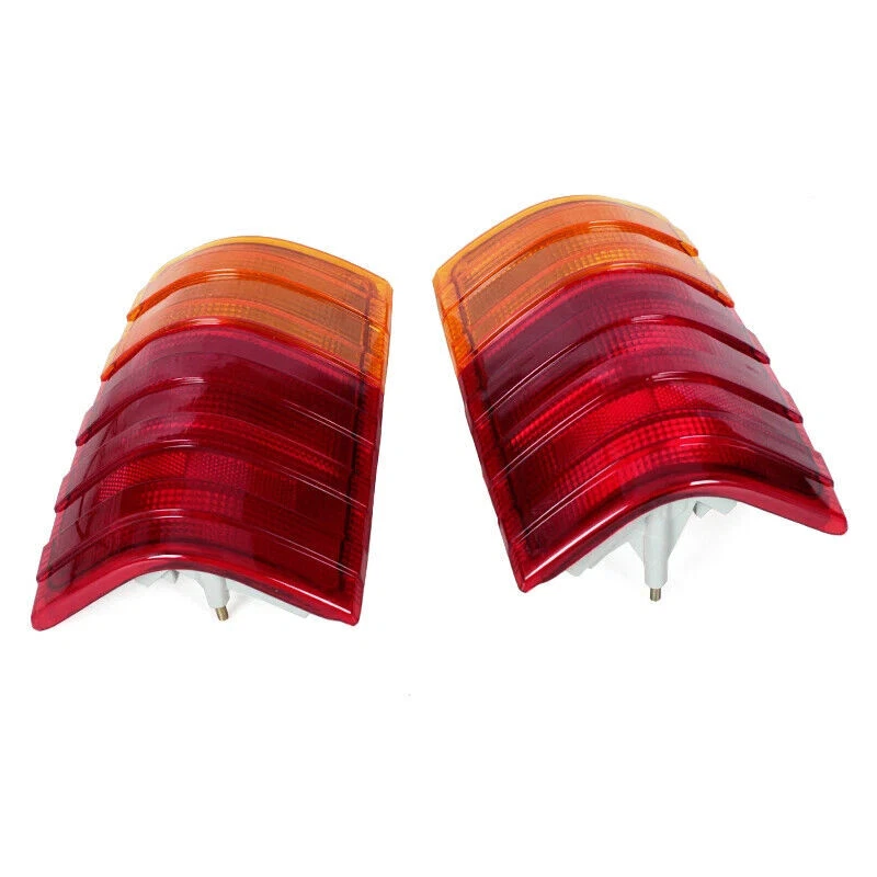 1 par de luces de freno de parada de carcasa de luz trasera ABS para Mercedes Benz W123 1976-1984 Foto 3 de 4