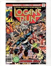 Marvel Comics Logan's Run Volume 1 Book #2 VF+
