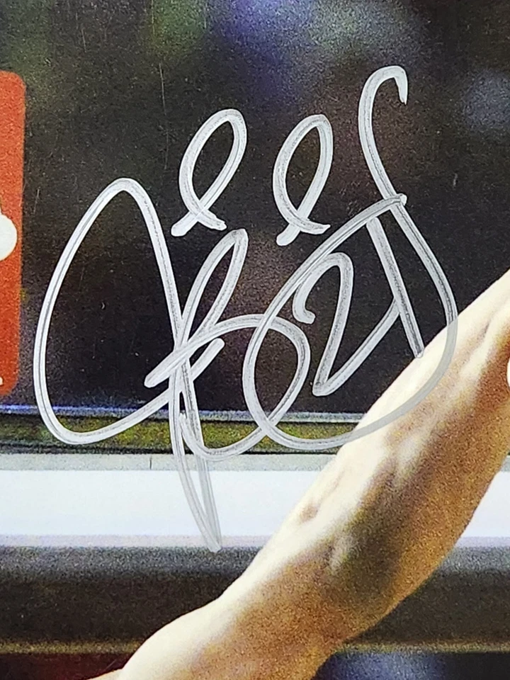 Jimmy Butler Bulls Signed 8x10 Photo Rookie Year Autograph Auto Chris Bosh Dunk - Image 2 of 3