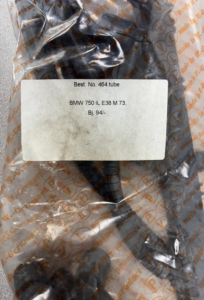 Original do fabricante BMW 750 iL E38 M 73, Bj. 94/- Conjunto de fios de ignição, melhor. No. Tubo 464 - Imagem 3 de 4