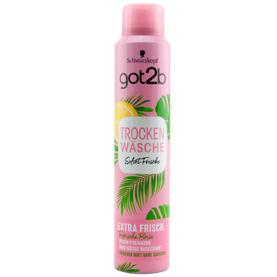 got2b TROCKEN WÄSCHE 1 x 200ml Extra Frisch - Tropische Brise - ohne Rückstände