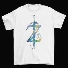 Legend of Zelda Symbol T-Shirt Unisex Cotton Adult Funny Twilight Link Garden
