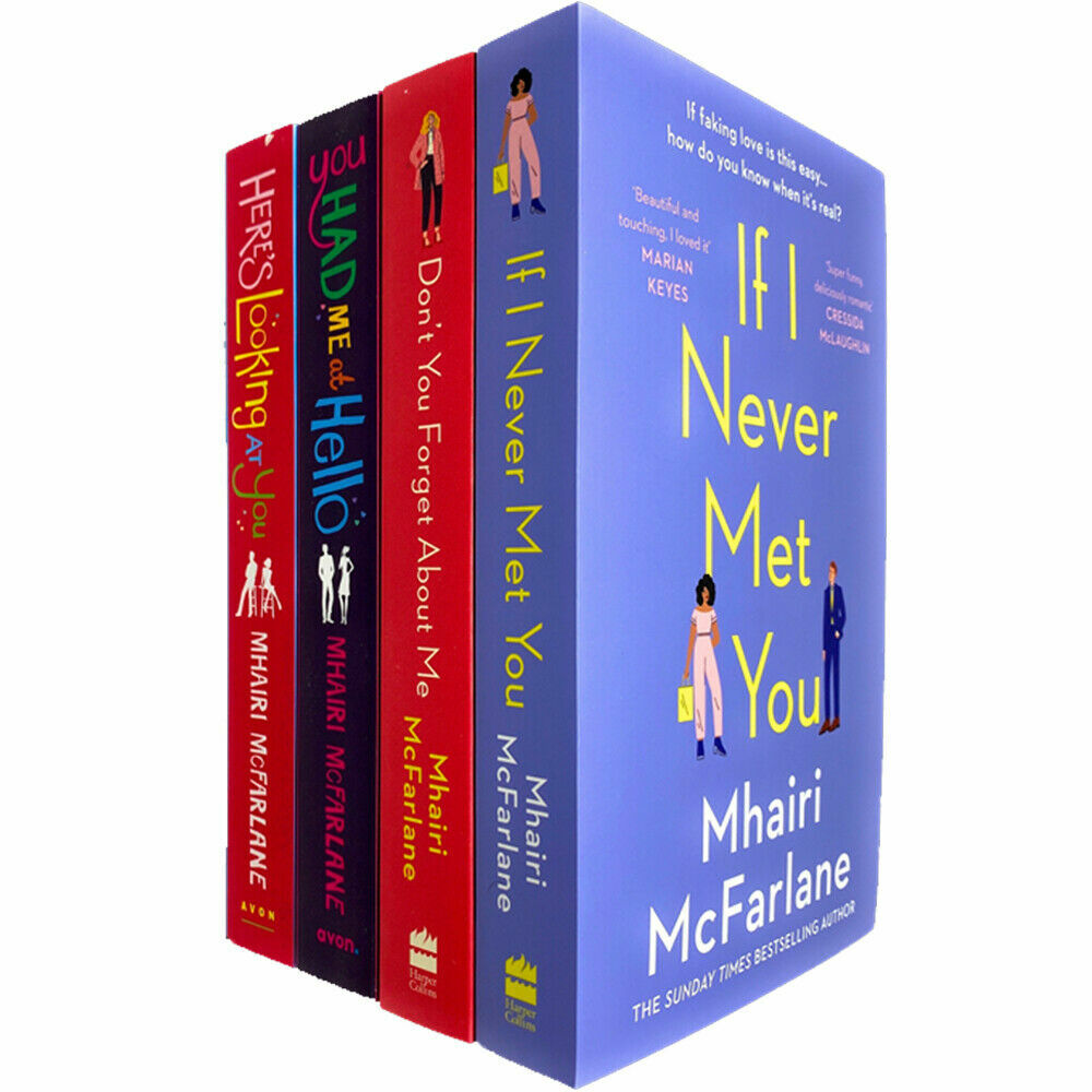 Avon And Harper Collins Mhairi Mcfarlane 4 Book Set - If I Never Met You You Had Me At Hello Dont You Forget A.. - Image 4
