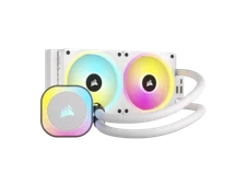 CORSAIR iCUE LINK H100i 240mm AIO Liquid CPU Cooler White QX120 RGB Fans