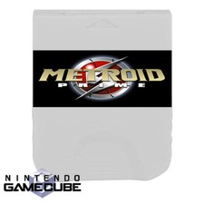 Metroid Prime 2 Echoes GameCube Memory Card Unlocked All Galleries Hard Mode