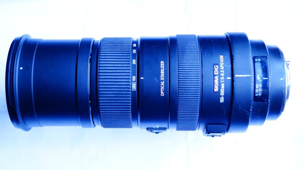 PENTAX Sigma DG APO HSM OS 150 - 500 mm F/5-6.3 AF Lens 150-500mm
