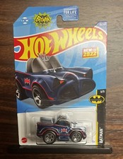 Hot Wheels DC Batman 3/5 Classic TV Series Batmobile 78/250 New For 2022 Blue