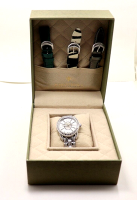JUDITH RIPKA MOP ROMAN NUMERALS CZ BRACELET INTERCHANGEABLE  display picture 2