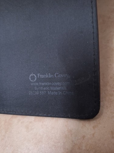 Franklin Covey Original Classic 7-Ring Starter Binder (Only) Burgundy 9x7 - Picture 12 of 15