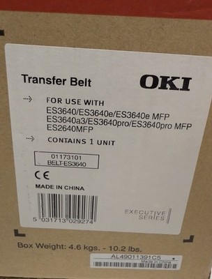 oki 01173101 transfer belt oki es3640 es3640e es3640a3 es3640pro es2640 OVP