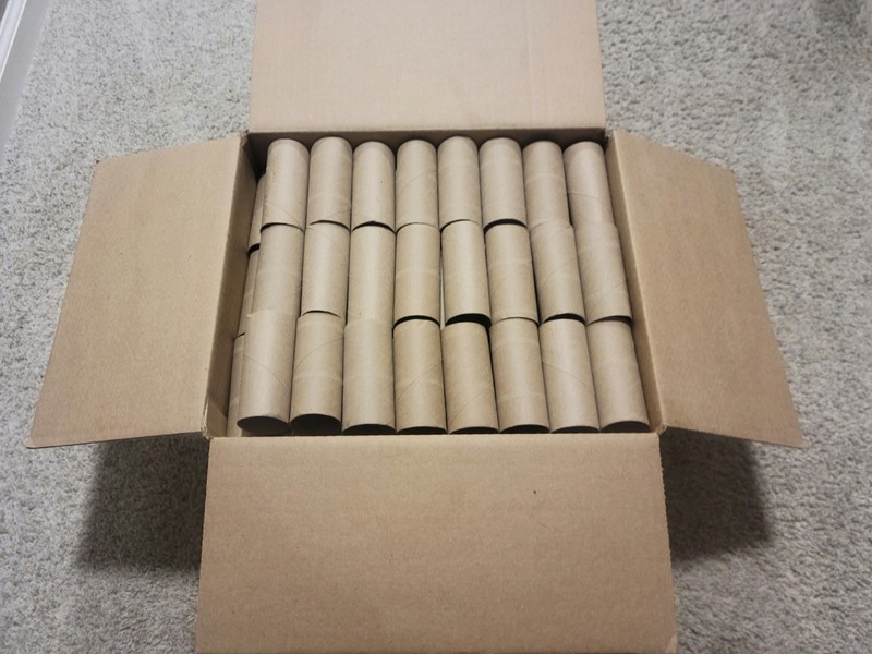 Cardboard Craft Tubes (120)