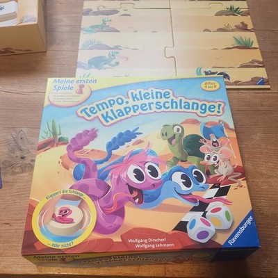 Tempo, kleine Klapperschlange! , Ravensburger  Zustand Sehr Gut. Brettspiel ab 4