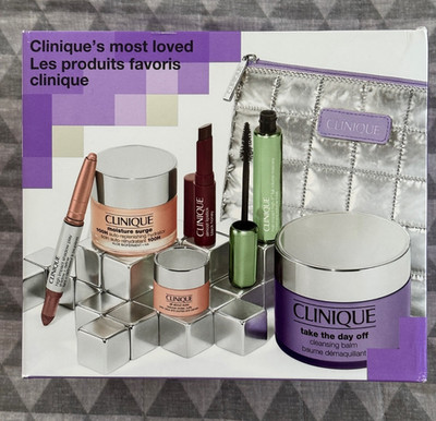 Clinique's Most Loved Skincare + Makeup 7pc Set
