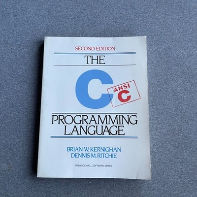 C Programming Language Second Edition by Kernighan & Ritchie Paperback