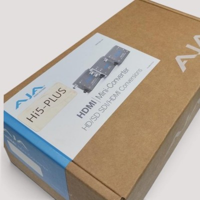 AJA HI5-PLUS HD/SD SDI/HDMI to HDMI Mini Converter NEW