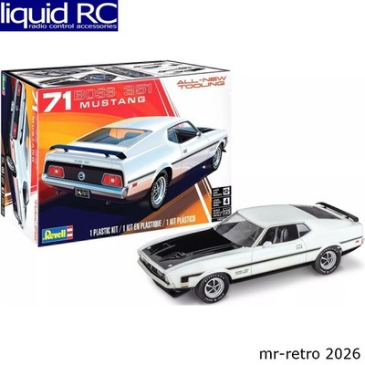 Revell 14512 1/25 1971 Mustang Boss 351 Plastic Model Kit