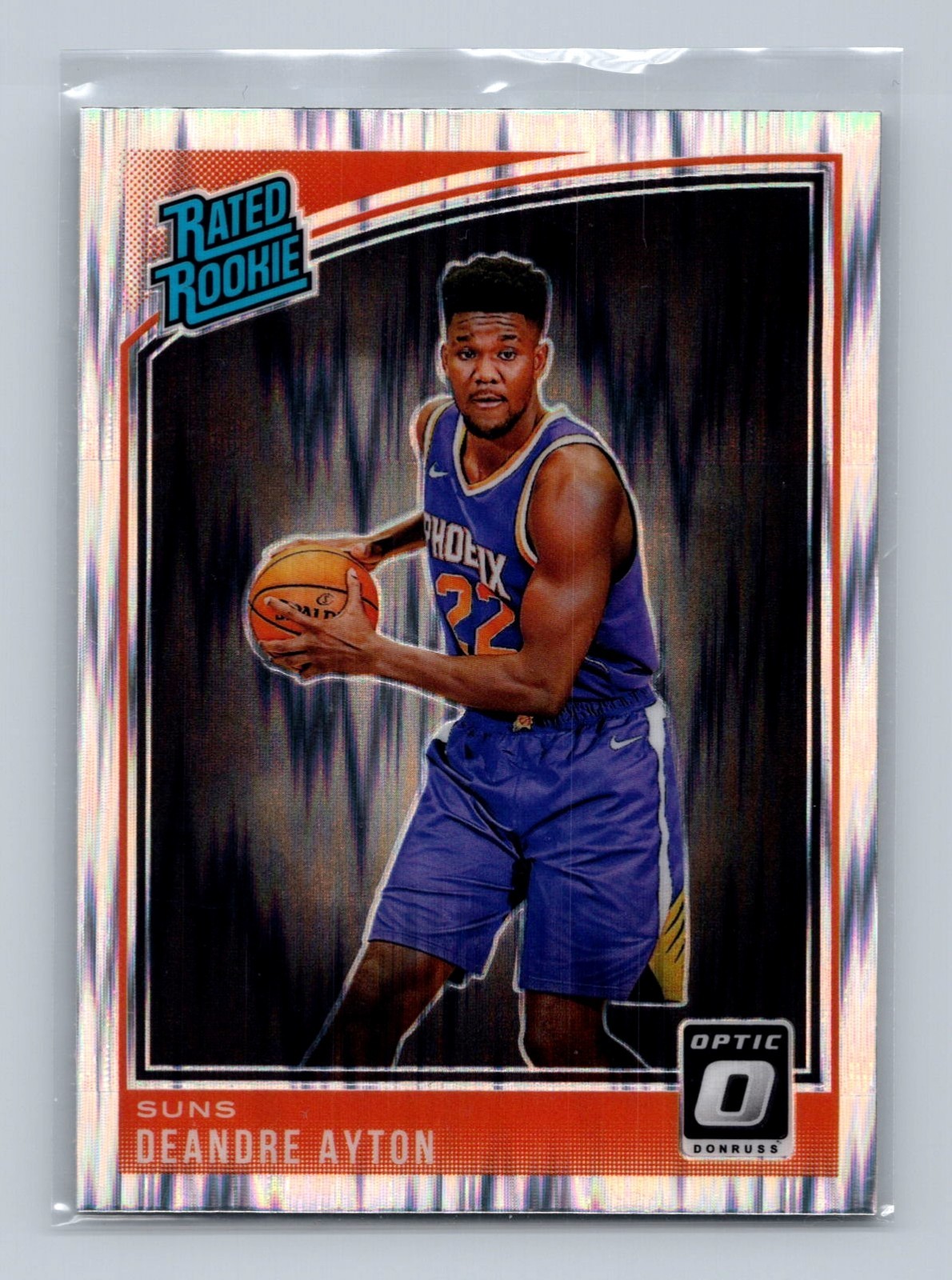 2018-19 Donruss Optic Rated Rookie Shock Prizm #157 - DeAndre Ayton RC