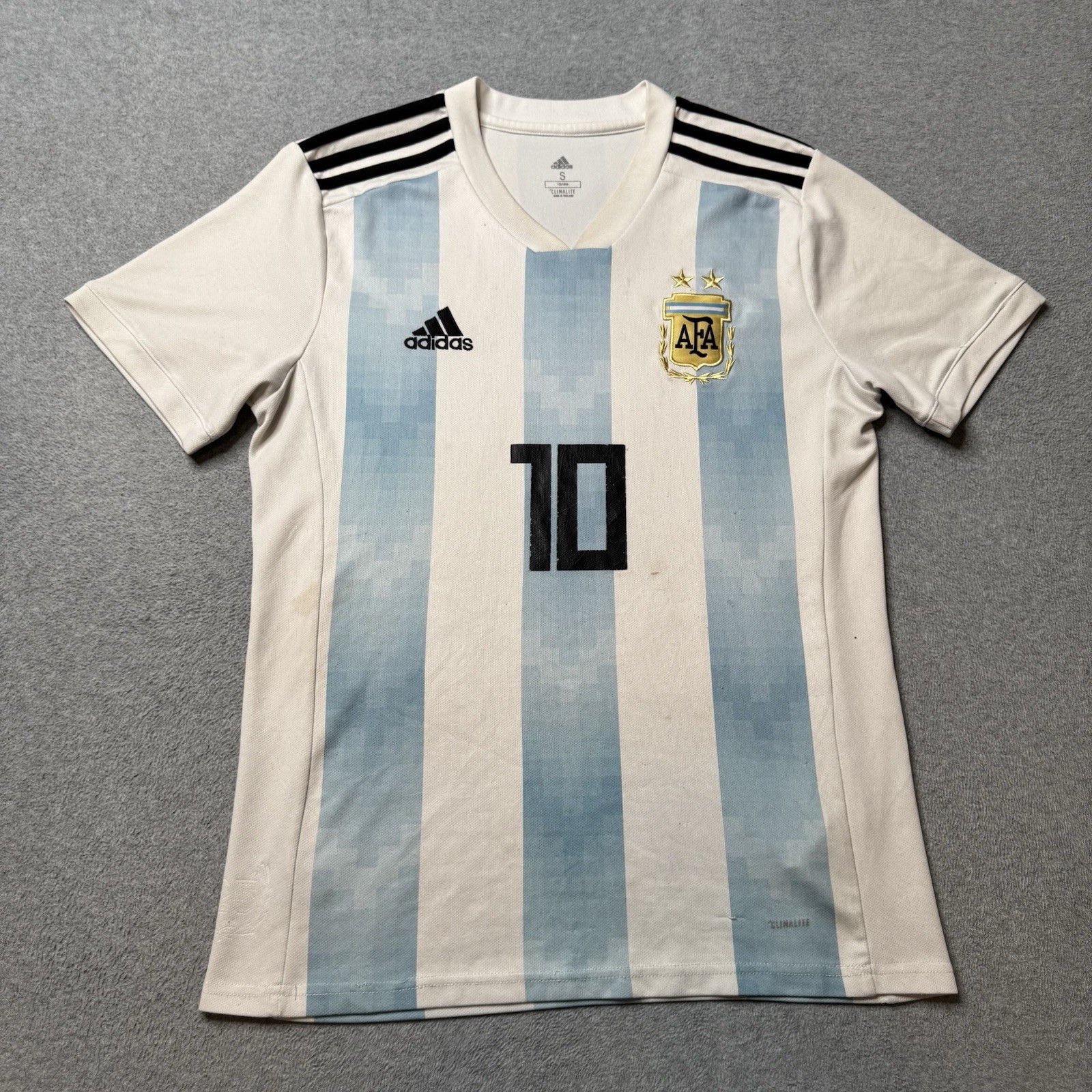 Adidas Jersey Mens Small Argentina National Team World Cup Lionel Messi 10