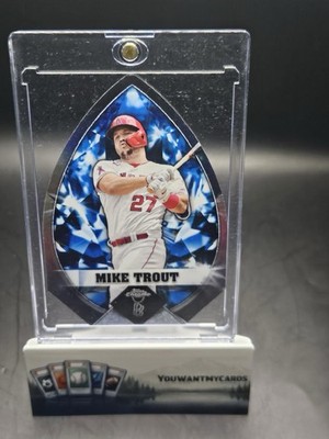 Mike Trout 2022 Topps Chrome Ben Baller Edition Diamond Die-Cuts Blue 58/75