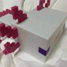 Minecraft Pink Axolotl Mood Light USB Lamp Japan Purchase