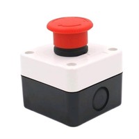1 StüCke XB2-BS542 Notfall Stop Push Button Switch Station Rot Zeichen Pilz