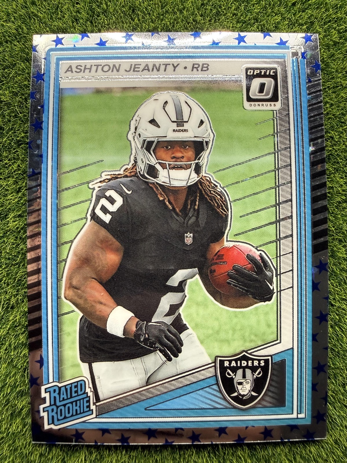 2025 Donruss Optic #202 Ashton Jeanty Stars