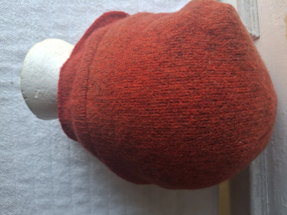 Шляпа L L Bean красная шерстяная смесь взрослый размер - Изображение 3 из 3