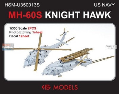 HSMU350013U 1:350 HS Models US Navy MH-60S Knight Hawk