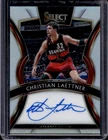 2019-20 Panini Select Christian Laettner Signatures Auto Autograph #/199 Hawks