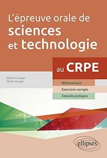 Lépreuve orale de sciences et technologie au CRPE ... | Buch | Zustand sehr gut