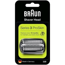 Braun Series 3 32B Electric Shaver Replacement Foil Cutter Head Black UK/New