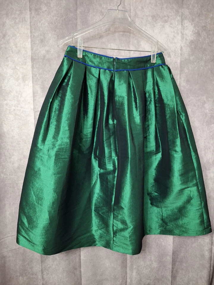 Lake Lady Organza Taffeta Satin Ball Gown Skirt Sz M Formal Derby Wedding Party - Image 2 of 4