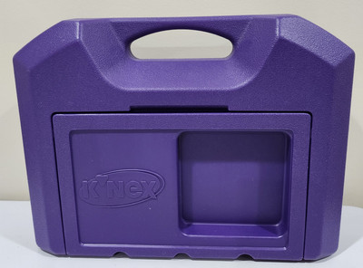 Vintage K'NEX Purple Case 90's filled with 5pds+ Knex Pieces