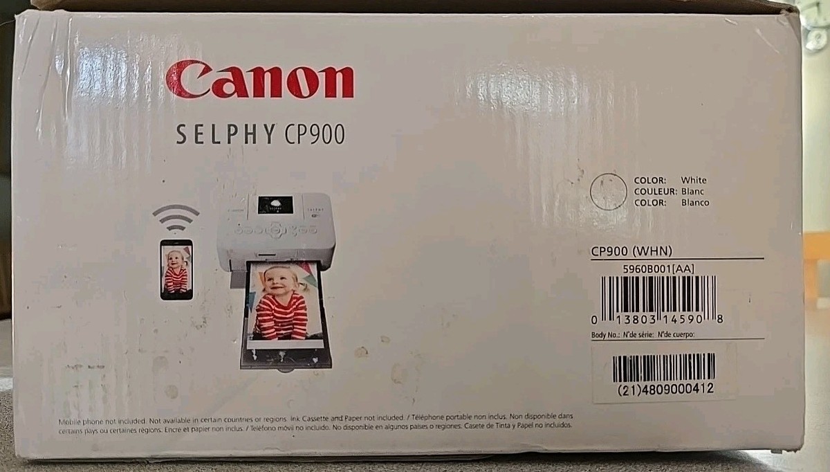 Canon SELPHY CP900 Digital Photo Dye Sublimation Printer for sale