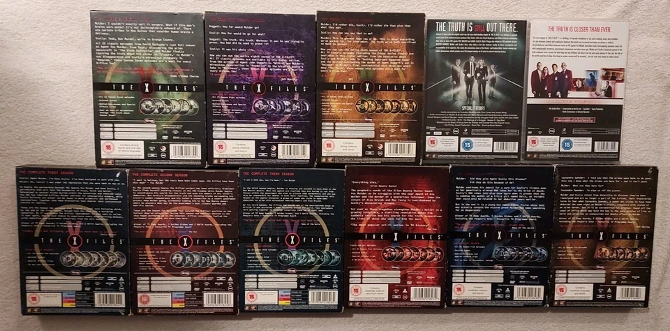 The X-Files Complete TV Collection Series SEASON 1-11 UK R2 DVD BOXSET BUNDLE  - Image 2 of 2
