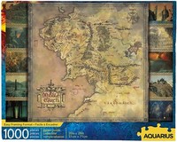 Der Herr Der Ringe Karte 1000 Teile Puzzle