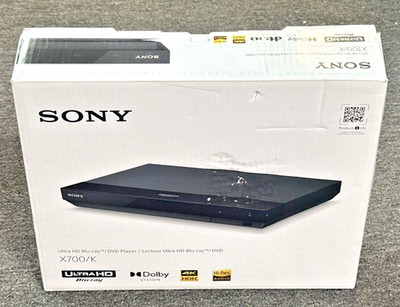 Sony UBPX700K 4K Ultra HD Blu-ray DVD Player with HDR10 Dolby Vision