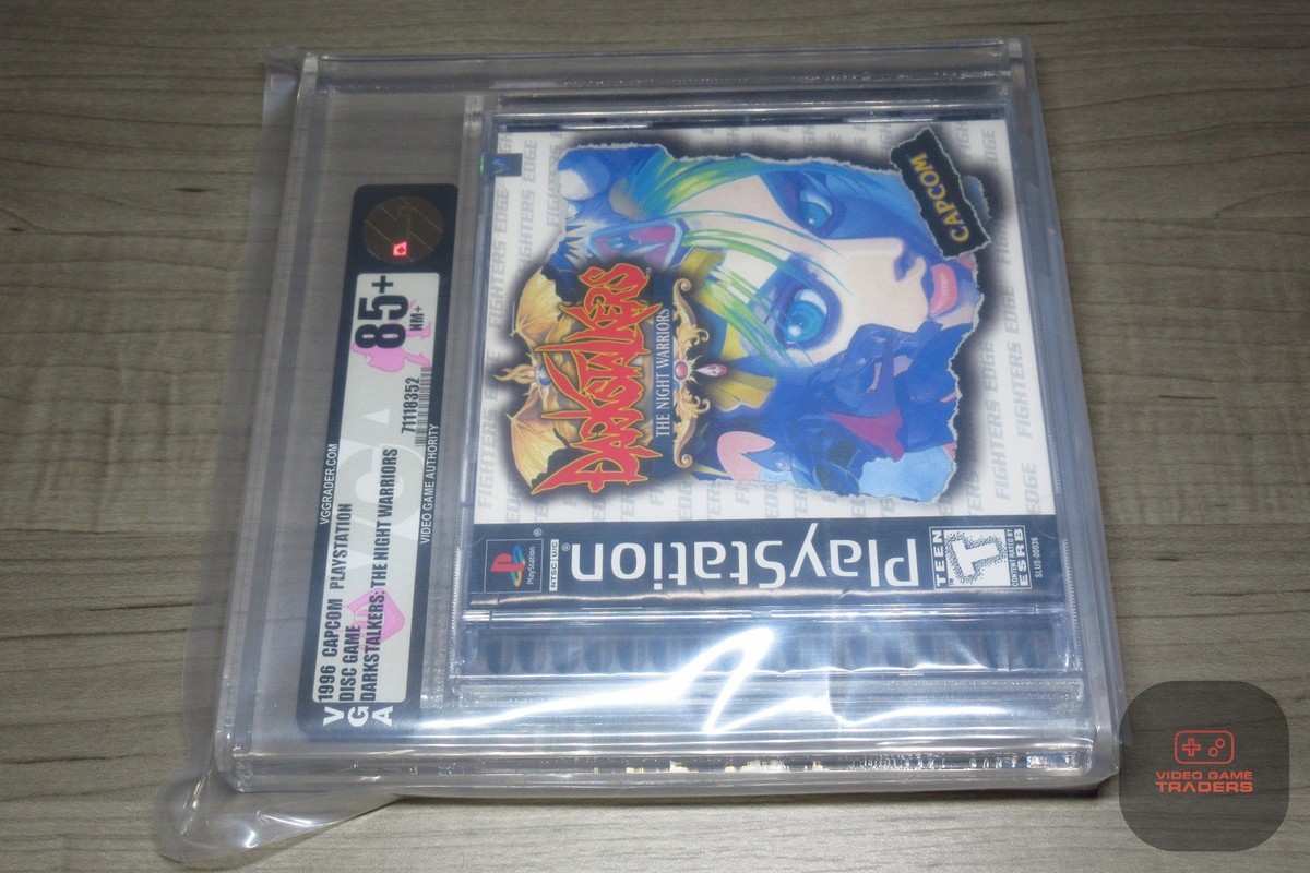 VGA GOLD 85+ - Darkstalkers: The Night Warriors PlayStation 1, PS1