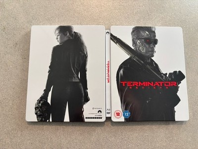 Terminator Genisys Blu Ray Steelbook sehr guter Zustand Prägung Schwarzenegger